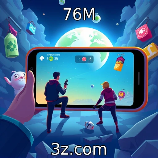 Novas tendências em jogos móveis para o mercado global : 76M